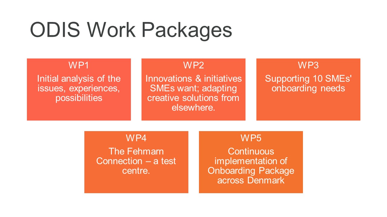 ODIS-Work packages