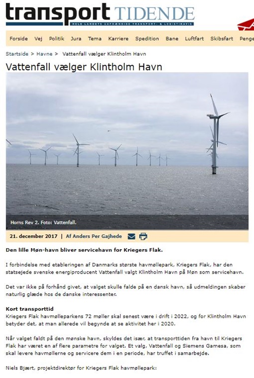 Transporttidende