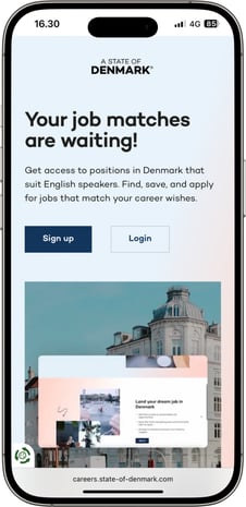 Mock up - job portal